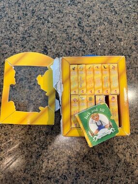 Nursery Rhymes Mini Board Book Set - Yellow Gift Box